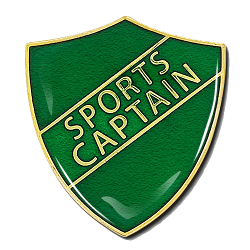 Sports Captain Shield Badge by School Badges UK