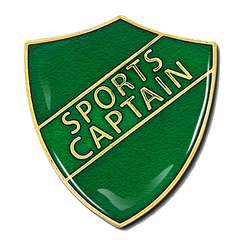 Sports Captain Shield Badge by School Badges UK