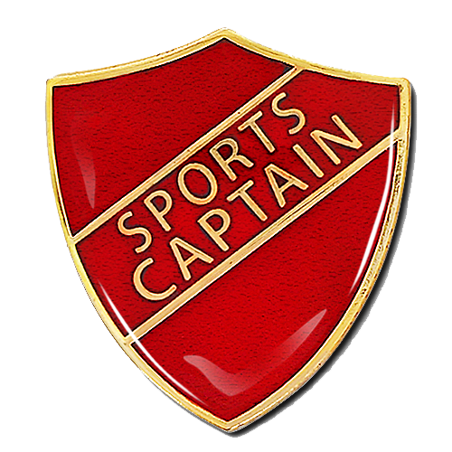 Sports Captain Shield Badge by School Badges UK