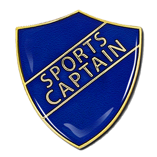 Sports Captain Shield Badge by School Badges UK