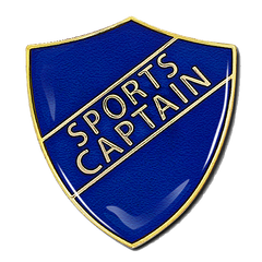 Sports Captain Shield Badge by School Badges UK