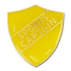 Sports Captain Shield Badge by School Badges UK