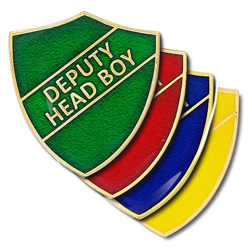 Deputy Head Boy Shield Badge by School Badges UK