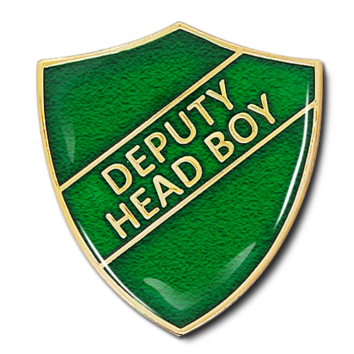 Deputy Head Boy Shield Badge by School Badges UK