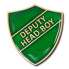 Deputy Head Boy Shield Badge by School Badges UK