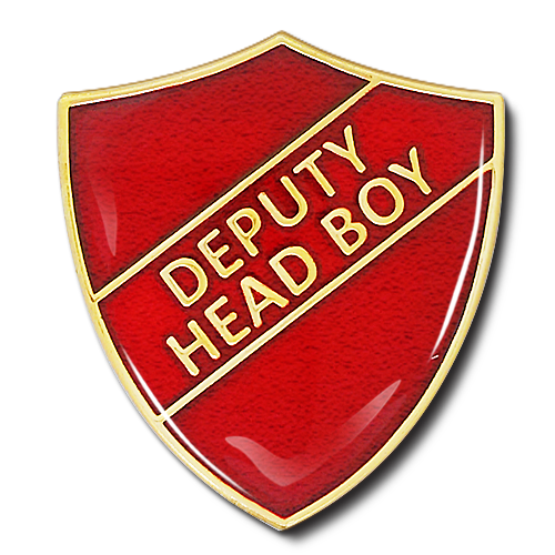 Deputy Head Boy Shield Badge by School Badges UK