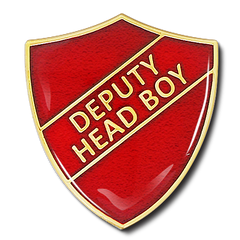 Deputy Head Boy Shield Badge by School Badges UK