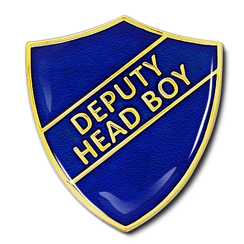 Deputy Head Boy Shield Badge by School Badges UK