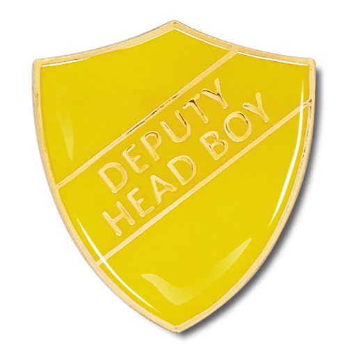 Deputy Head Boy Shield Badge by School Badges UK