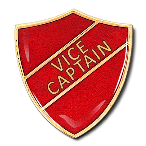 Vice Captain Shield Badge by School Badges UK