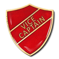 Vice Captain Shield Badge by School Badges UK