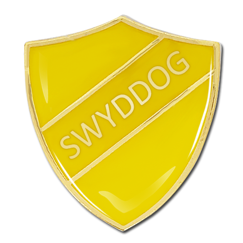 Swyddog Shield Badge by School Badges UK