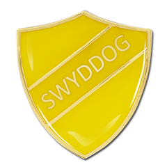 Swyddog Shield Badge by School Badges UK