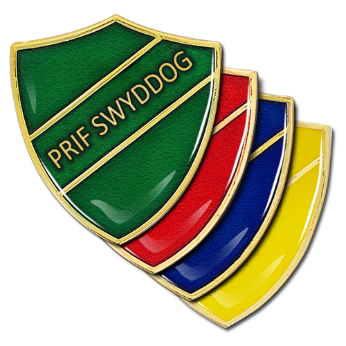 Prif Swyddog Shield Badge by School Badges UK