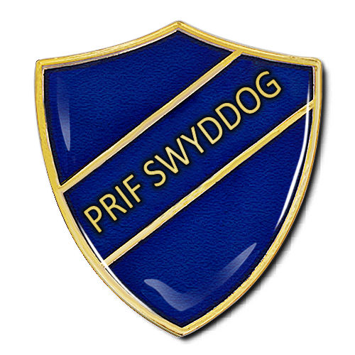 Prif Swyddog Shield Badge by School Badges UK