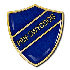 Prif Swyddog Shield Badge by School Badges UK