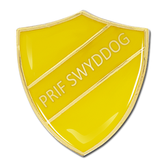 Prif Swyddog Shield Badge by School Badges UK