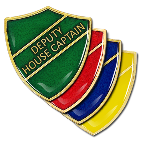 Deputy House Captain Shield Badge by School Badges UK
