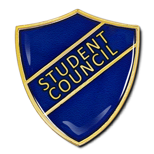 Student Council Shield Badge by School Badges UK