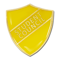 Student Council Shield Badge by School Badges UK