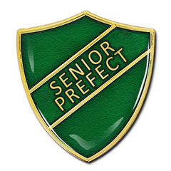 Senior Prefect Shield Badge by School Badges UK