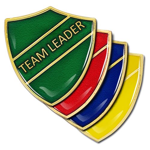 Team Leader Shield Badge