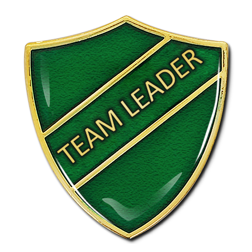 Team Leader Shield Badge