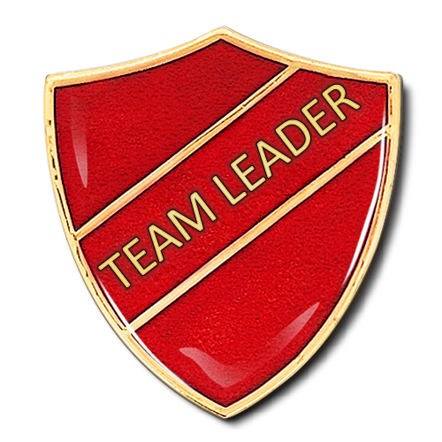 Team Leader Shield Badge