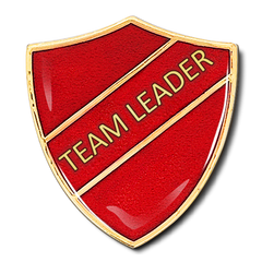 Team Leader Shield Badge