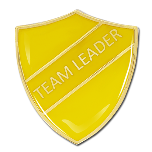 Team Leader Shield Badge