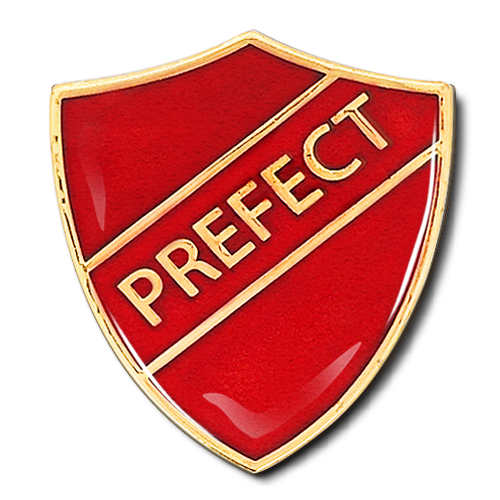 Prefect Shield Badge by School Badges UK