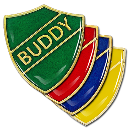 Buddy Shield Badge by School Badges UK