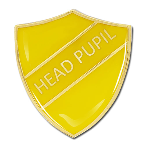 Head Pupil Shield Badge by School Badges UK