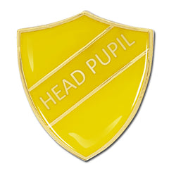 Head Pupil Shield Badge by School Badges UK