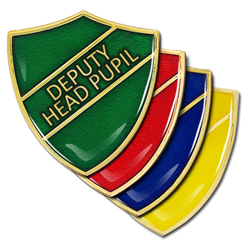 Deputy Head Pupil Shield Badge by School Badges UK