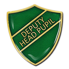 Deputy Head Pupil Shield Badge by School Badges UK
