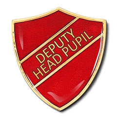 Deputy Head Pupil Shield Badge by School Badges UK