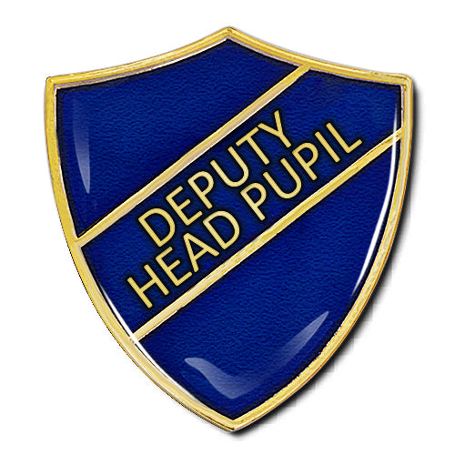 Deputy Head Pupil Shield Badge by School Badges UK