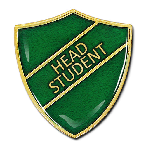 Head Student Shield Badge by School Badges UK