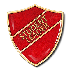 Student Leader Shield Badge by School Badges UK