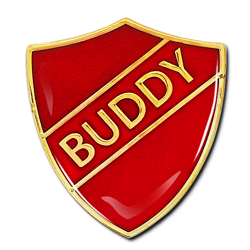 Buddy Shield Badge by School Badges UK