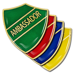Ambassador Shield Badge by School Badges UK