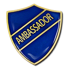 Ambassador Shield Badge by School Badges UK