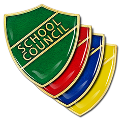 School Council Shield Badge by School Badges UK