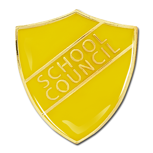 School Council Shield Badge by School Badges UK