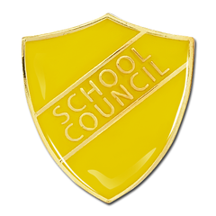 School Council Shield Badge by School Badges UK