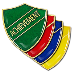 Achievement Shield Badge by School Badges UK