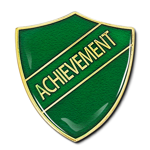 Achievement Shield Badge by School Badges UK