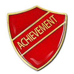 Achievement Shield Badge by School Badges UK