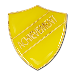 Achievement Shield Badge by School Badges UK